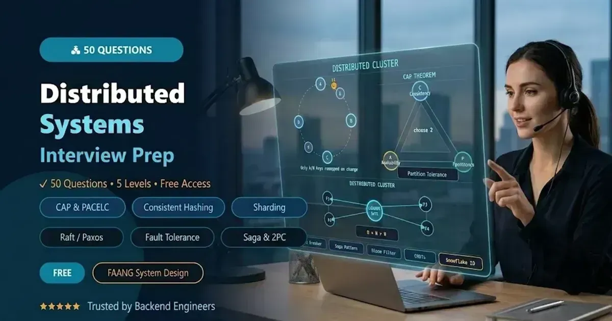 Top 50 Distributed Systems Interview Questions banner