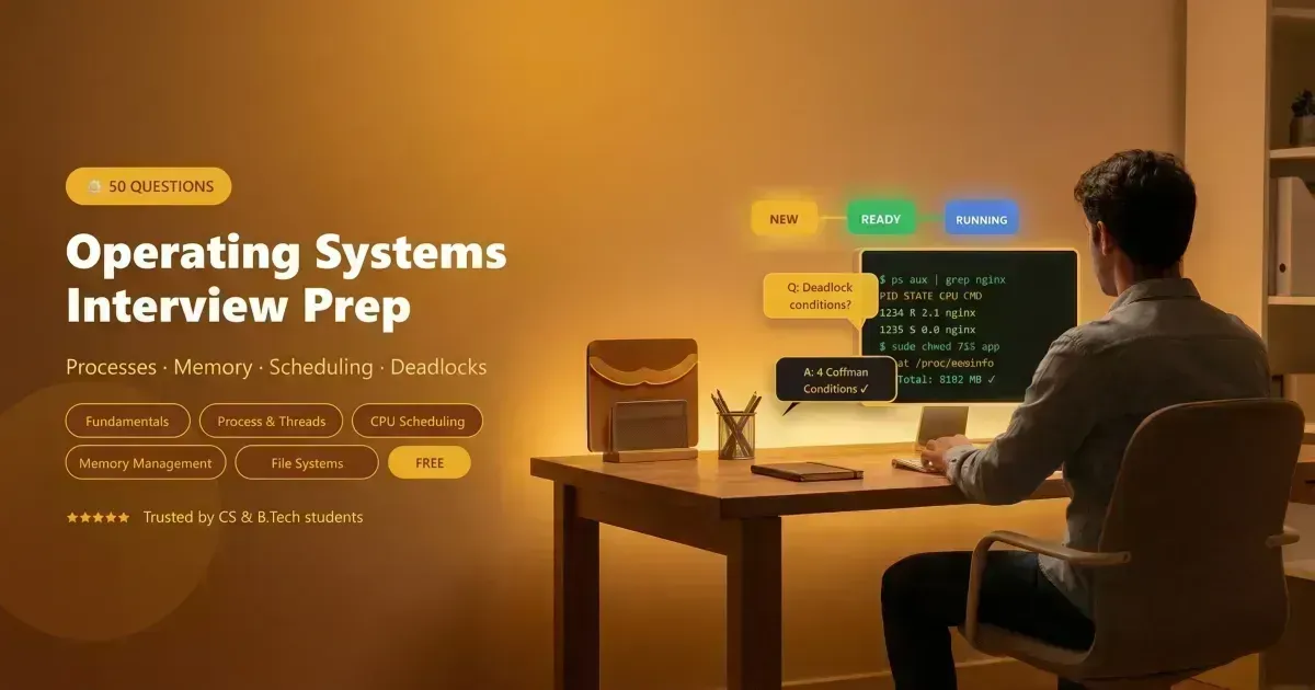 Top 50 Operating System Interview Questions banner